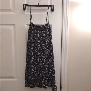 AE black floral dress